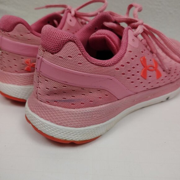 Under Armour Charged Impulse Running Shoe Women's 5.5Y Pink Sneaker - Picture 12 of 13